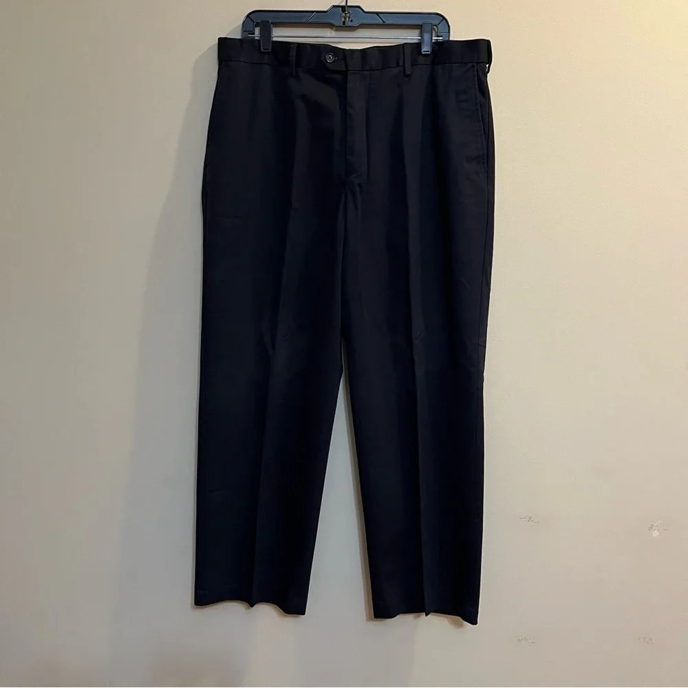 Croft & Barrow Men's Chino Dress Pants 38 x 30 Black